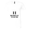 Unisex Jersey Short-Sleeve V-Neck T-Shirt Thumbnail